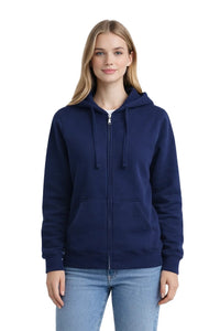Milltex 750 Adult Unisex Mid Weight Classic Zipper Hoodie