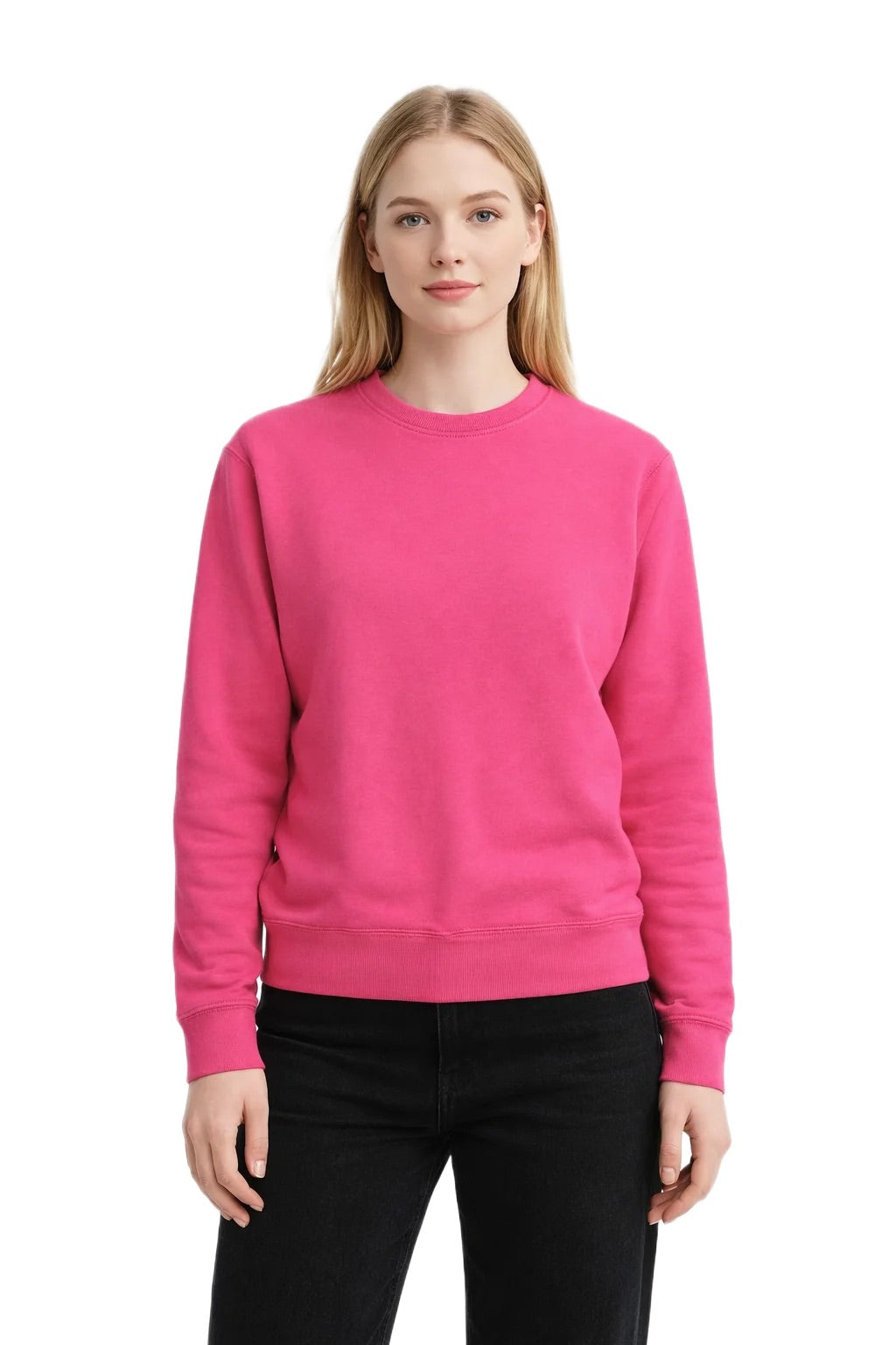 Milltex 303 Unisex Midweight Crewneck Fleece Sweatshirt