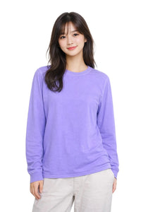 Milltex 401 Unisex Mid Weight Pigment Dyed Long Sleeve Tee