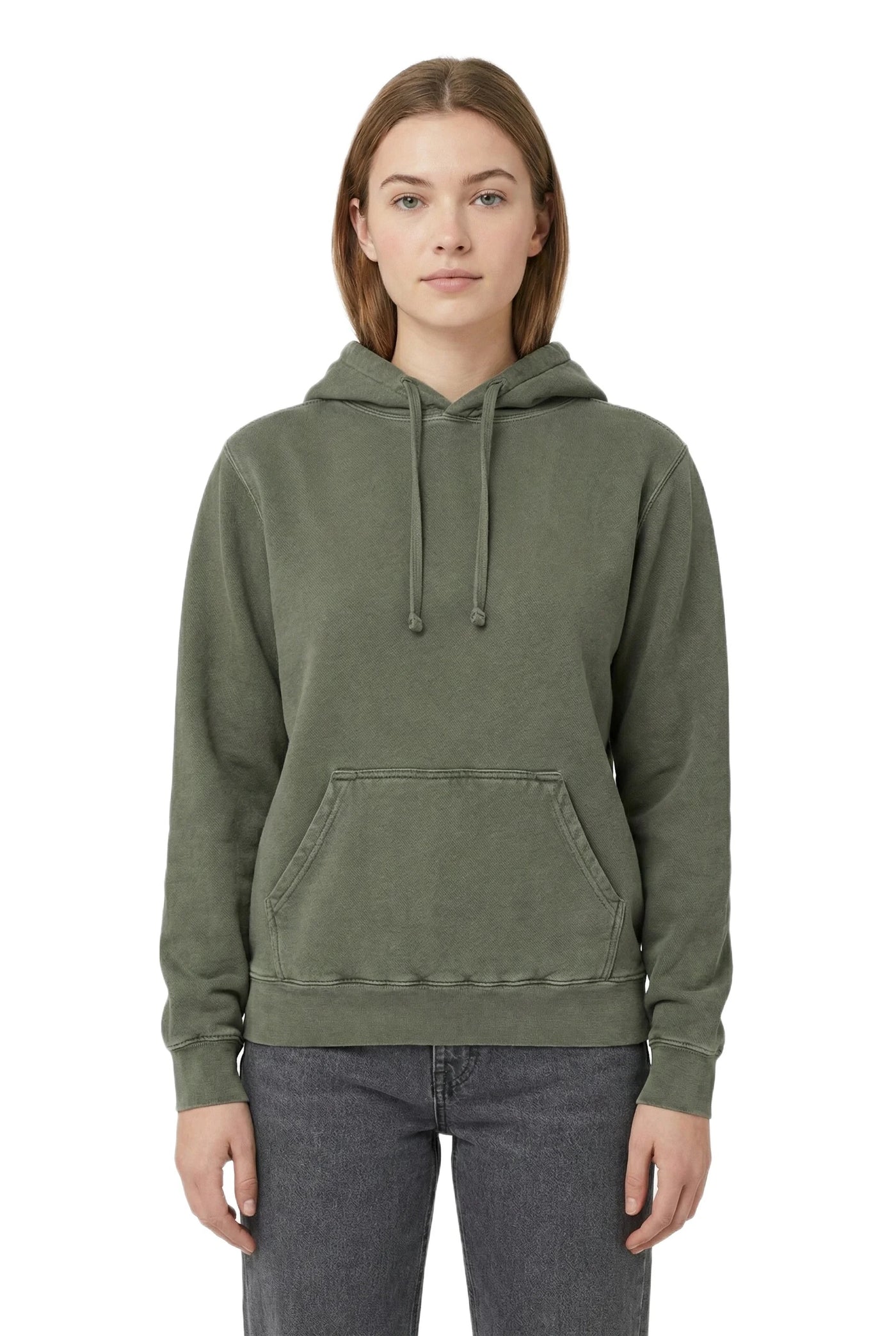 Milltex 417 Adult Unisex Heavyweight Plain Hoodie