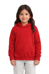 Milltex 517 Youth Unisex Hoodie | Midweight Cotton Blend Pullover Sweatshirt