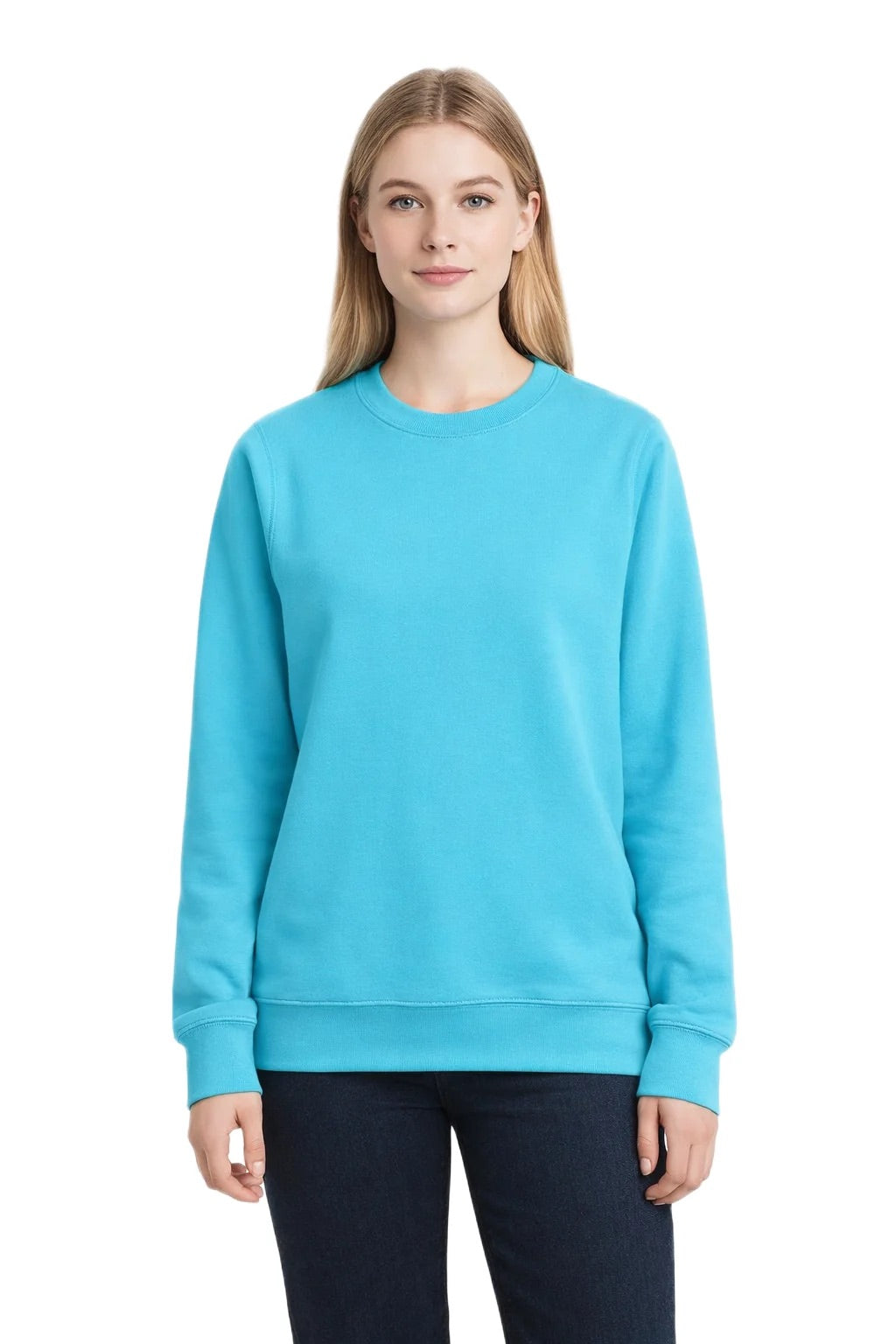 Milltex 303 Unisex Midweight Crewneck Fleece Sweatshirt