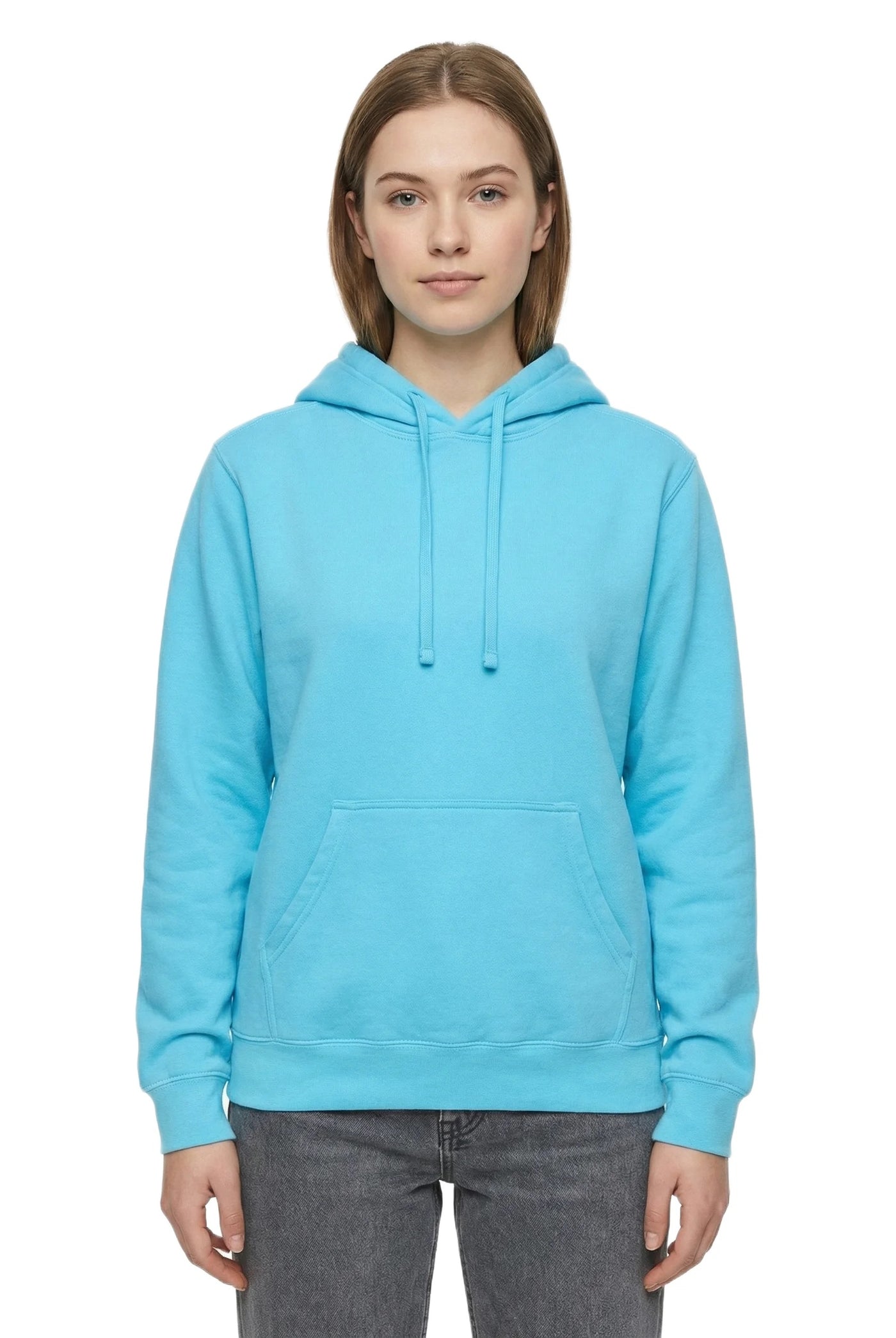 Milltex 417 Adult Unisex Heavyweight Plain Hoodie