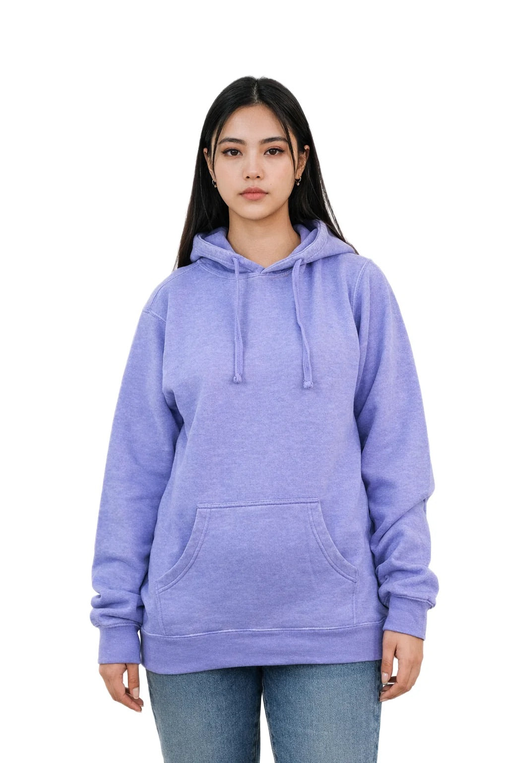 Milltex 617 — Adult Unisex Midweight Vintage Fleece Hoodie
