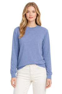 Milltex 401 Unisex Mid Weight Pigment Dyed Long Sleeve Tee