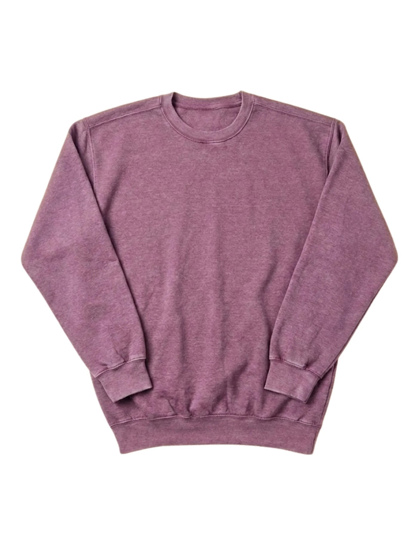 Milltex 603 Unisex Vintage Fleece Textured Crewneck Sweatshirt