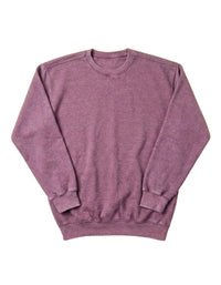 Milltex 603 Unisex Vintage Fleece Textured Crewneck Sweatshirt