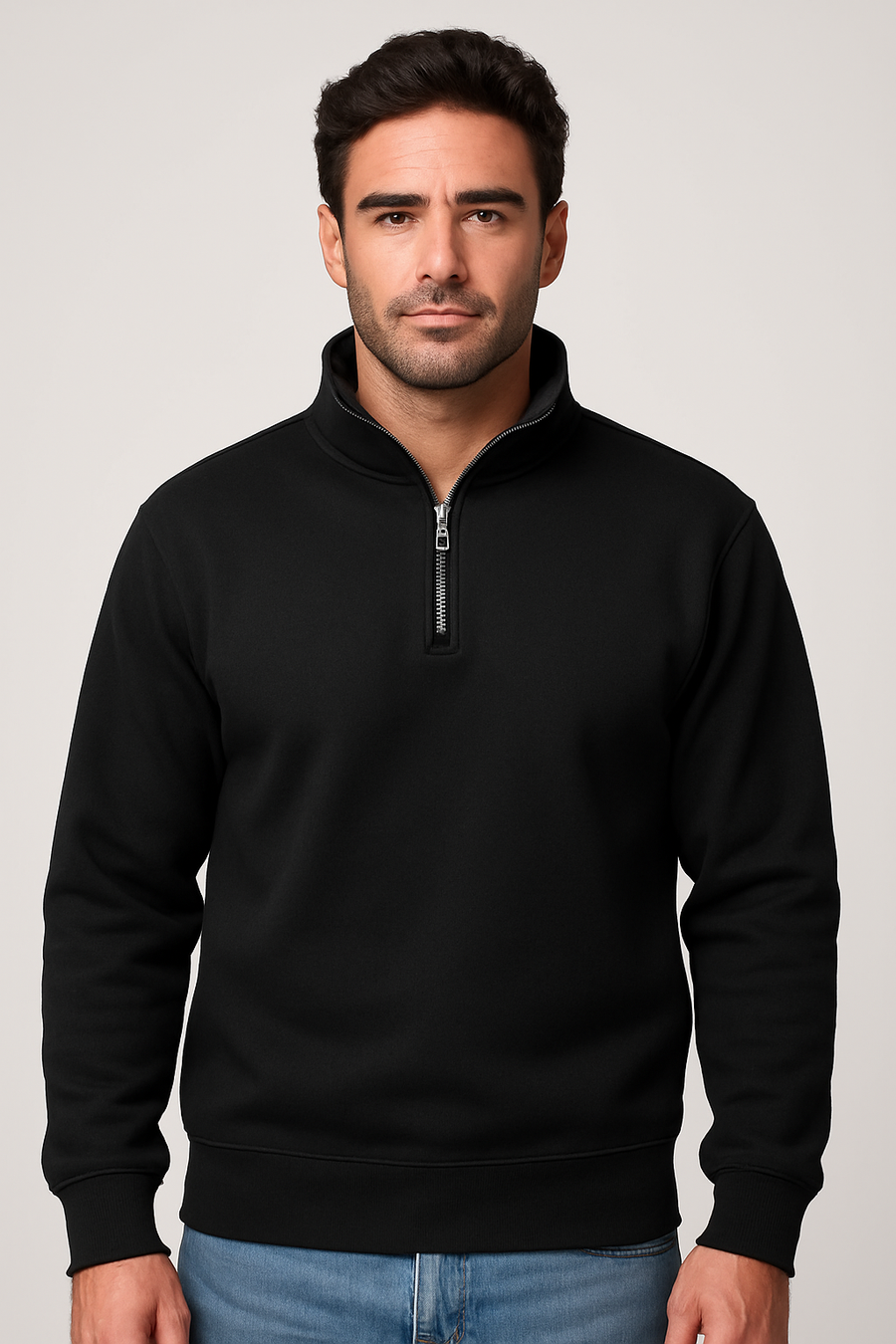 Milltex 935 Unisex Heavy Weight Quarter Zip Jacket