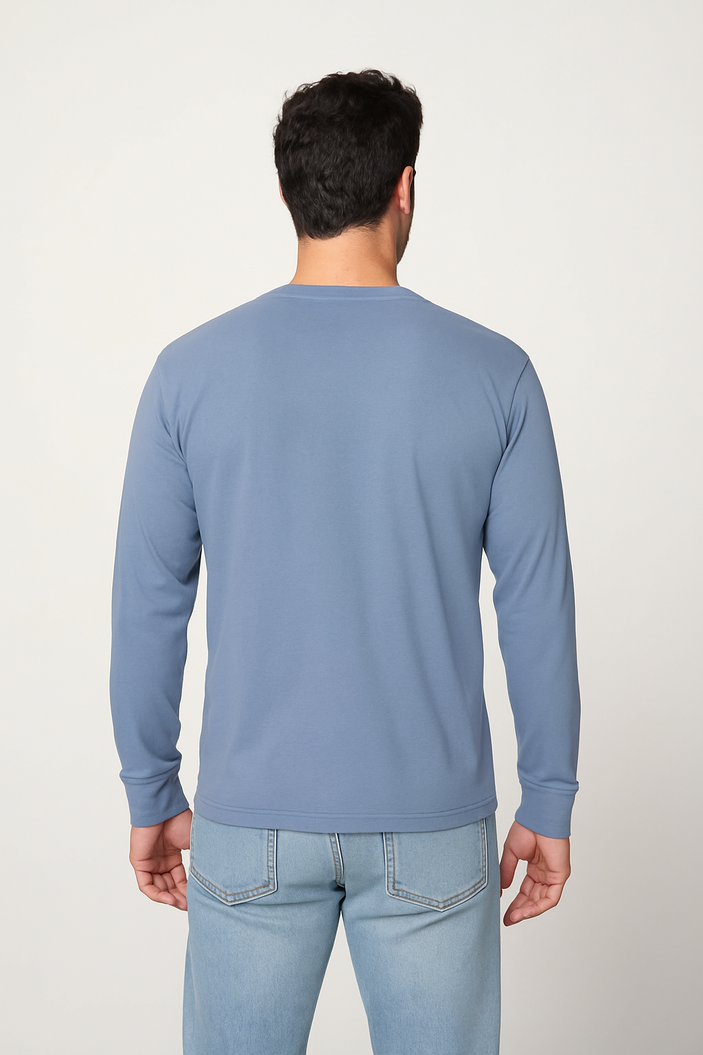 Milltex 401 Unisex Mid Weight Pigment Dyed Long Sleeve Tee
