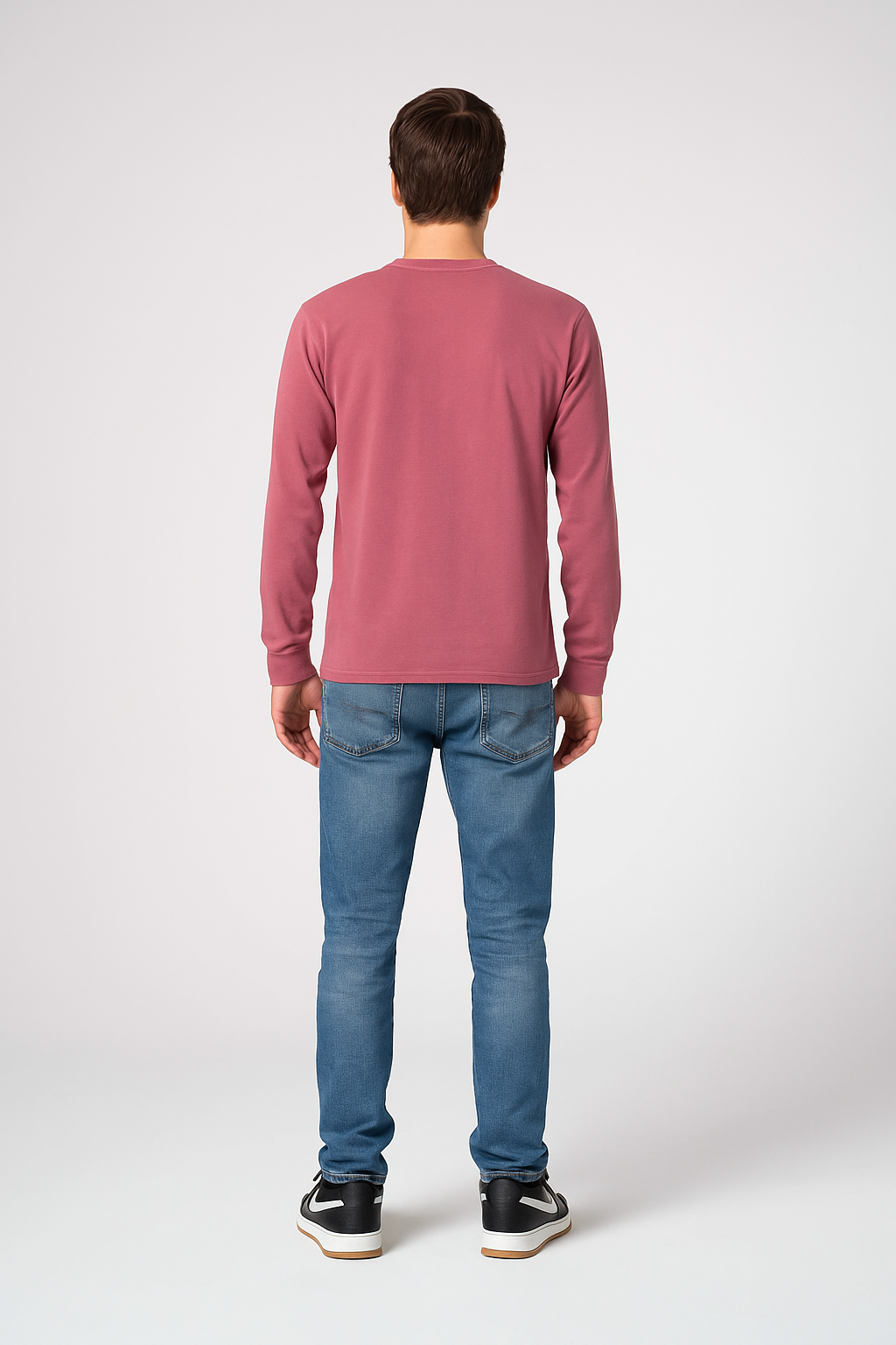 Milltex 401 Unisex Mid Weight Pigment Dyed Long Sleeve Tee