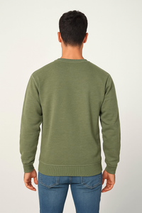 Milltex 603 Unisex Vintage Fleece Textured Crewneck Sweatshirt