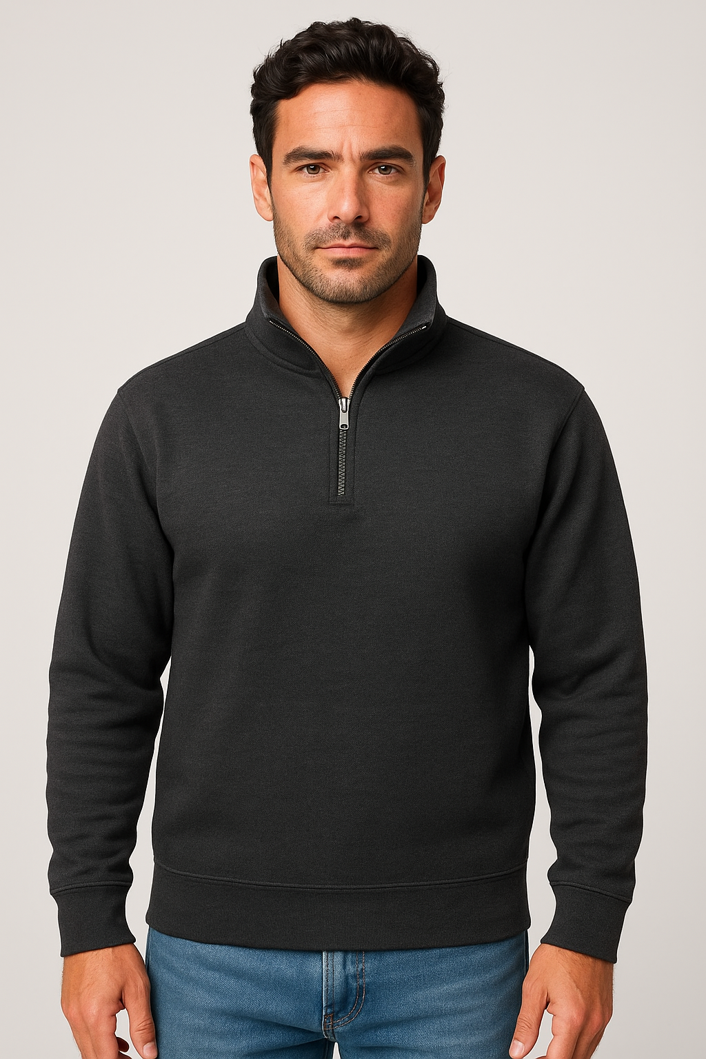 Milltex 935 Unisex Heavy Weight Quarter Zip Jacket