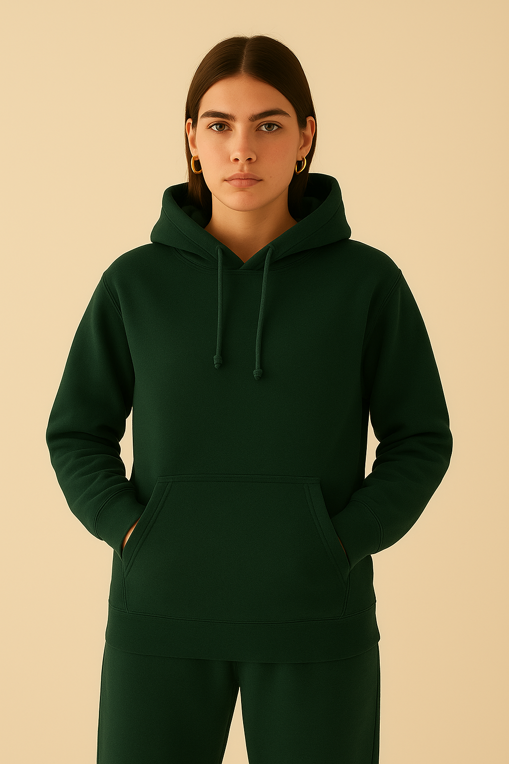 Milltex 317 Unisex Midweight Promo Fleece Hoodie