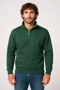 Milltex 935 Unisex Heavy Weight Quarter Zip Jacket