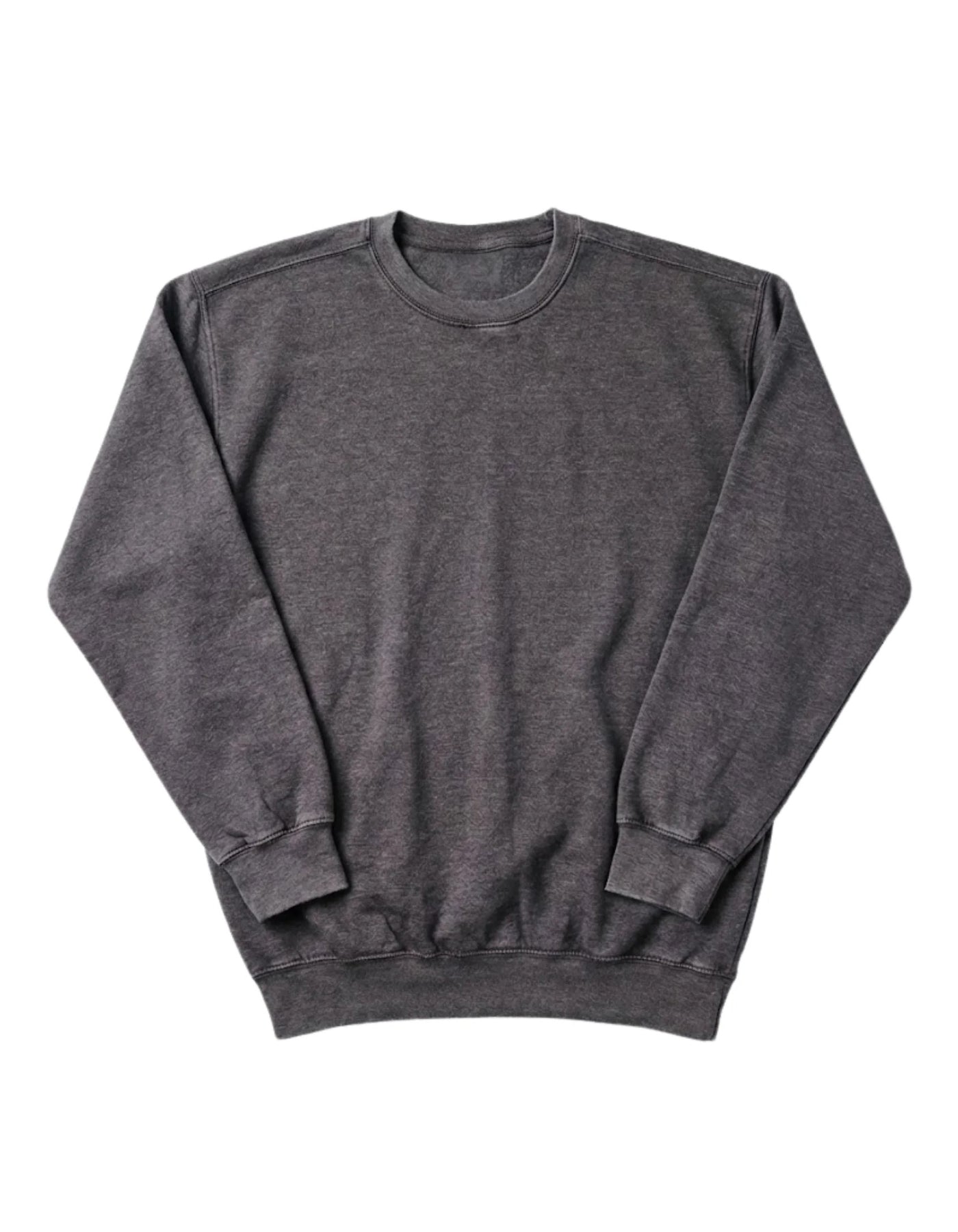 Milltex 603 Unisex Vintage Fleece Textured Crewneck Sweatshirt