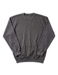 Milltex 603 Unisex Vintage Fleece Textured Crewneck Sweatshirt