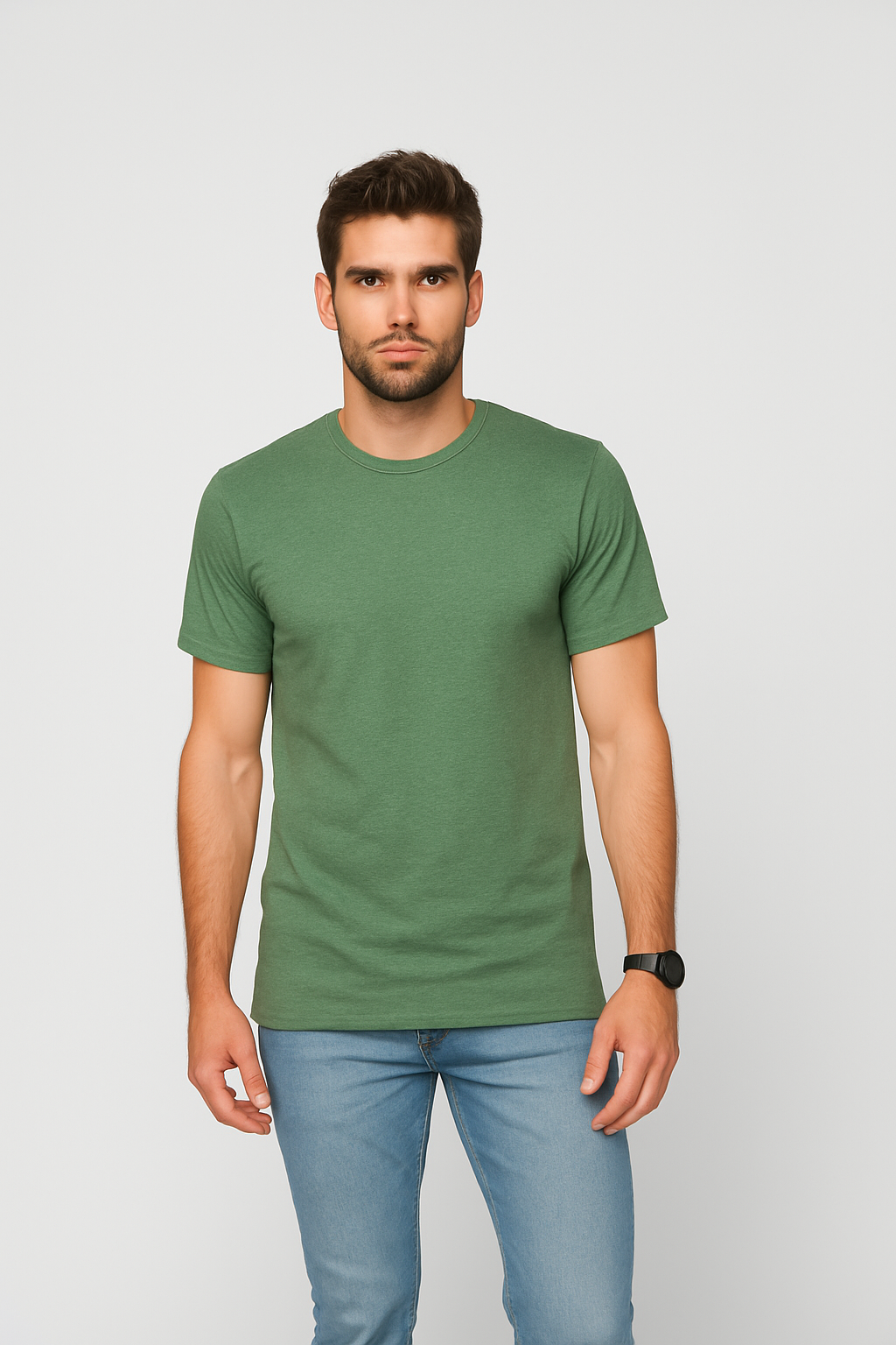 Milltex 900 Unisex Short Sleeve Tubular Fit Tee