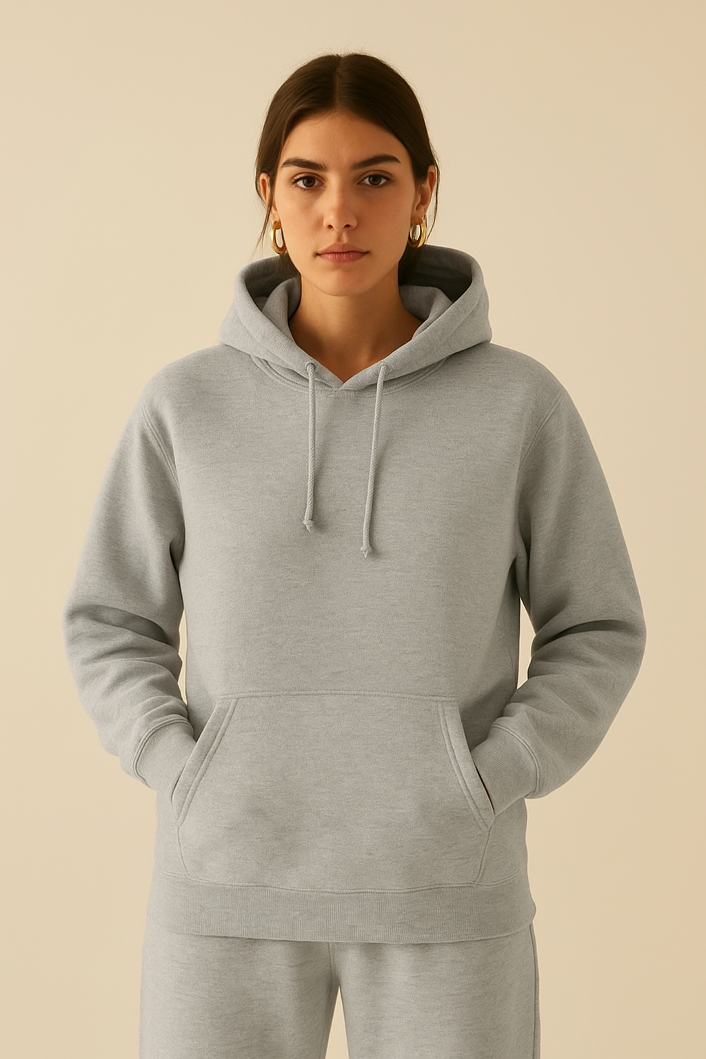Milltex 317 Unisex Midweight Promo Fleece Hoodie