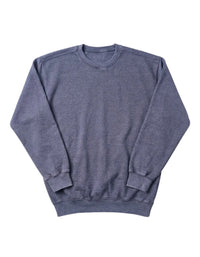 Milltex 603 Unisex Vintage Fleece Textured Crewneck Sweatshirt