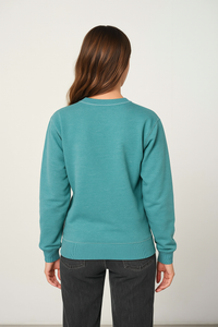 Milltex 603 Unisex Vintage Fleece Textured Crewneck Sweatshirt