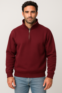 Milltex 935 Unisex Heavy Weight Quarter Zip Jacket
