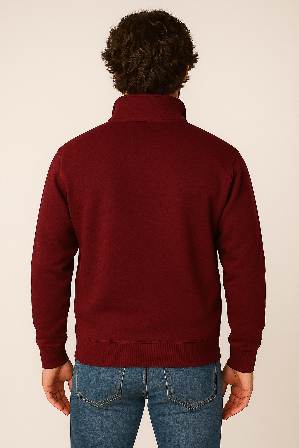 Milltex 935 Unisex Heavy Weight Quarter Zip Jacket