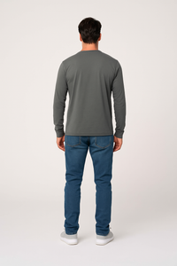 Milltex 401 Unisex Mid Weight Pigment Dyed Long Sleeve Tee