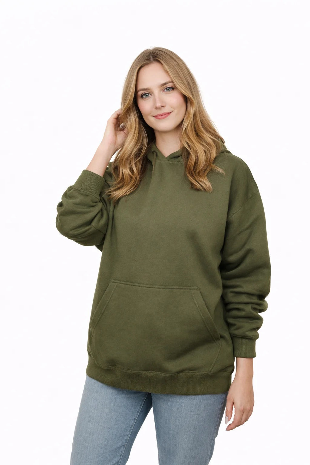 Milltex 1017W Women’s Oversized Hoodie | Heavyweight Fleece