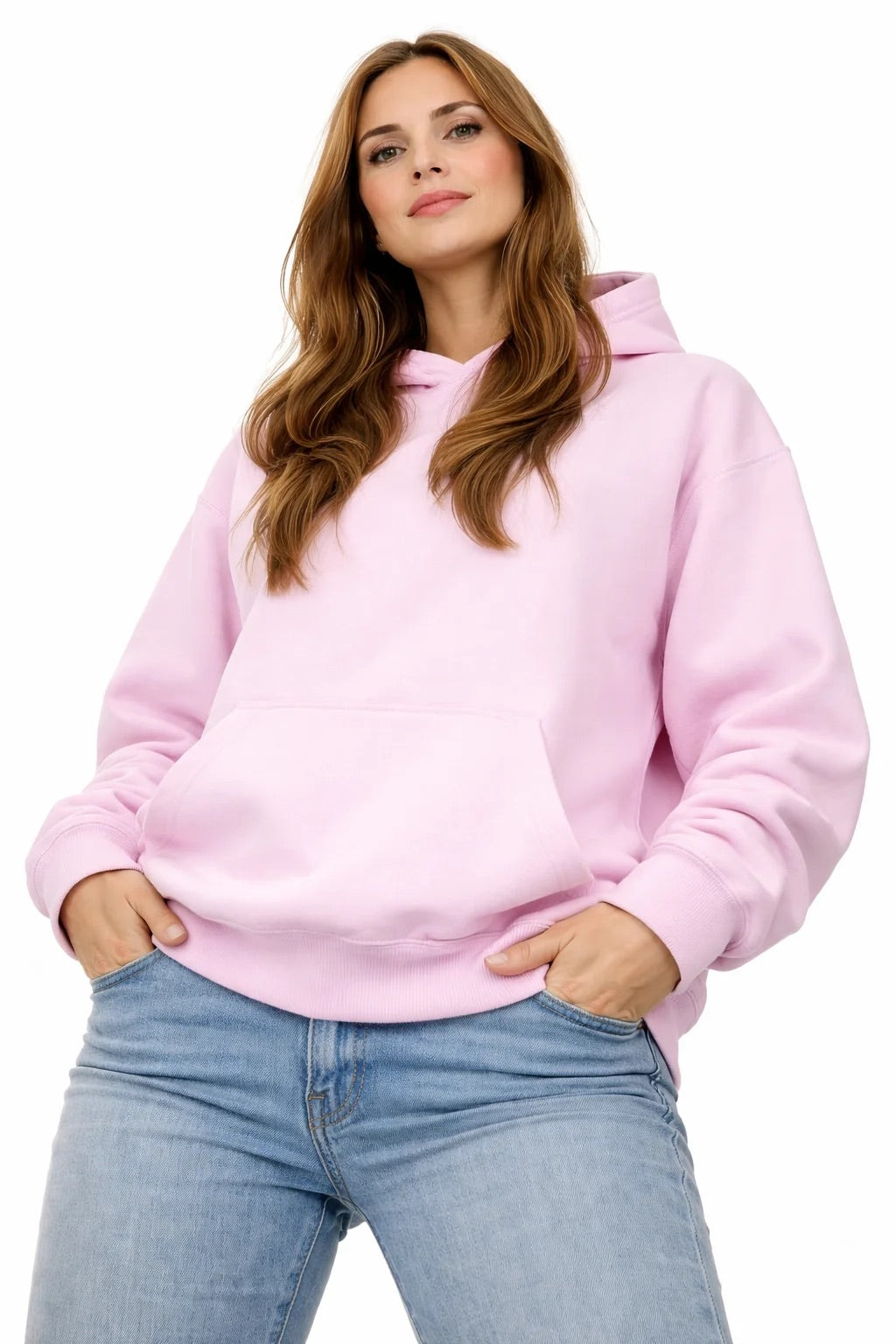 Milltex 1017W Women’s Oversized Hoodie | Heavyweight Fleece