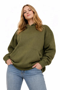 Milltex 1017W Women’s Oversized Hoodie | Heavyweight Fleece