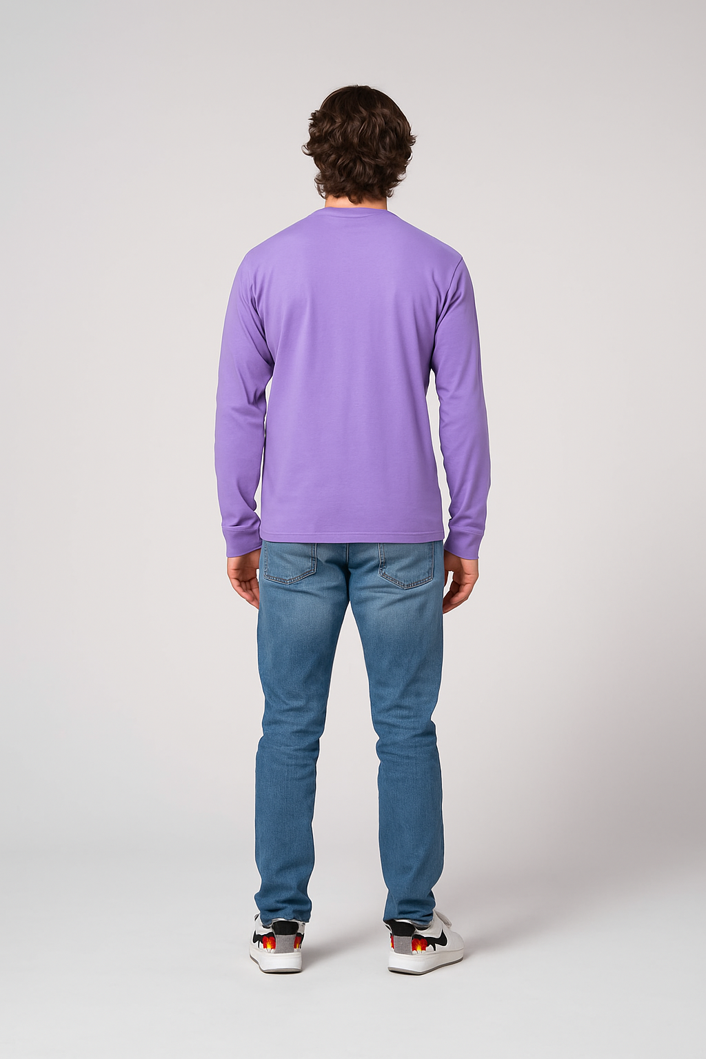 Milltex 401 Unisex Mid Weight Pigment Dyed Long Sleeve Tee
