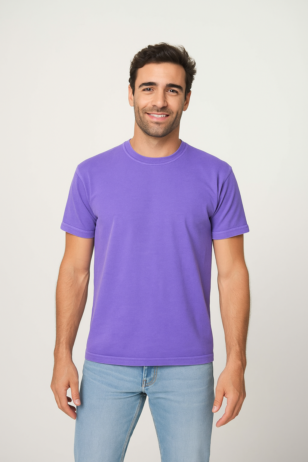 Milltex 400 Unisex Mid Weight Short Sleeve Pigment Dyed Tee
