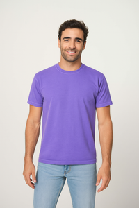 Milltex 400 Unisex Mid Weight Short Sleeve Pigment Dyed Tee